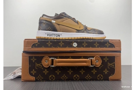 1 CASE) O-W WHITE-LouiV (WITH Top Low JORDAN AIR -LouiV 0521